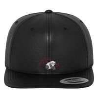 Full leather imitation snapback (6089FL) Vignette