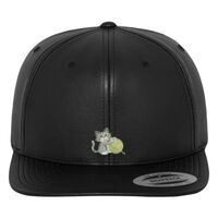 Full leather imitation snapback (6089FL) Vignette