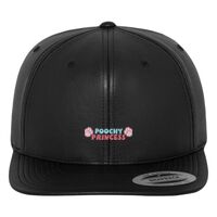Full leather imitation snapback (6089FL) Vignette