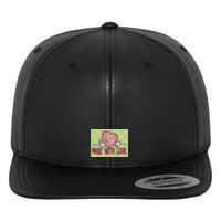 Full leather imitation snapback (6089FL) Vignette