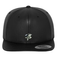 Full leather imitation snapback (6089FL) Vignette