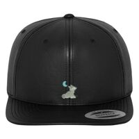 Full leather imitation snapback (6089FL) Vignette