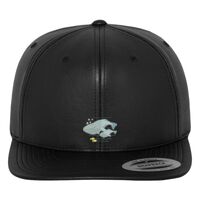 Full leather imitation snapback (6089FL) Vignette