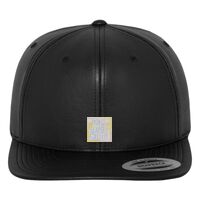 Full leather imitation snapback (6089FL) Vignette