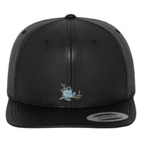 Full leather imitation snapback (6089FL) Vignette