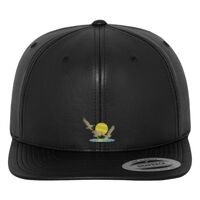 Full leather imitation snapback (6089FL) Vignette