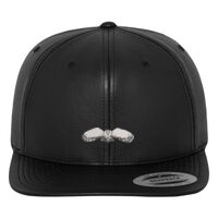 Full leather imitation snapback (6089FL) Vignette