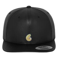 Full leather imitation snapback (6089FL) Vignette