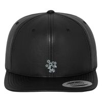 Full leather imitation snapback (6089FL) Vignette