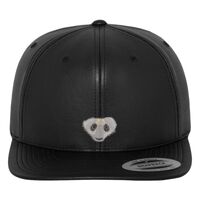 Full leather imitation snapback (6089FL) Vignette