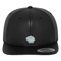 Full leather imitation snapback (6089FL) Vignette
