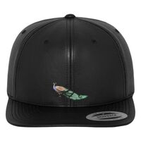 Full leather imitation snapback (6089FL) Vignette