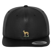 Full leather imitation snapback (6089FL) Vignette