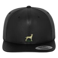 Full leather imitation snapback (6089FL) Vignette