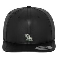 Full leather imitation snapback (6089FL) Vignette