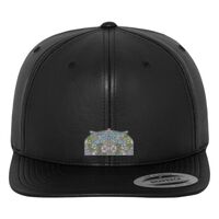 Full leather imitation snapback (6089FL) Vignette