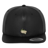 Full leather imitation snapback (6089FL) Vignette
