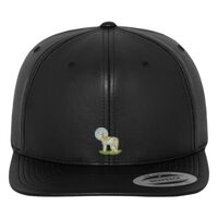 Full leather imitation snapback (6089FL) Vignette