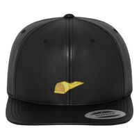 Full leather imitation snapback (6089FL) Vignette