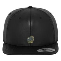 Full leather imitation snapback (6089FL) Vignette