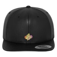 Full leather imitation snapback (6089FL) Vignette