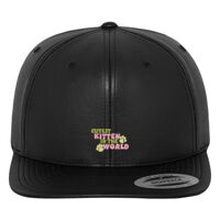 Full leather imitation snapback (6089FL) Vignette