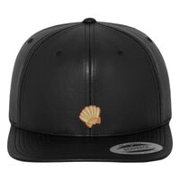 Full leather imitation snapback (6089FL) Vignette