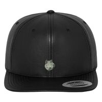 Full leather imitation snapback (6089FL) Vignette