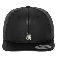 Full leather imitation snapback (6089FL) Vignette