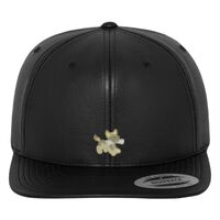 Full leather imitation snapback (6089FL) Vignette