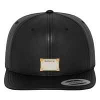 Full leather imitation snapback (6089FL) Vignette
