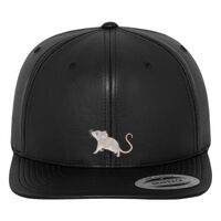 Full leather imitation snapback (6089FL) Vignette