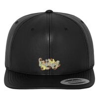 Full leather imitation snapback (6089FL) Vignette