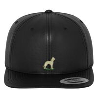 Full leather imitation snapback (6089FL) Vignette