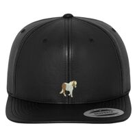 Full leather imitation snapback (6089FL) Vignette