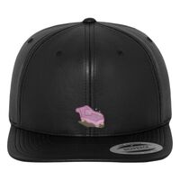 Full leather imitation snapback (6089FL) Vignette