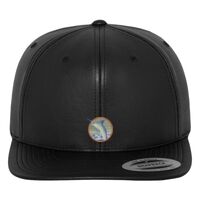 Full leather imitation snapback (6089FL) Vignette