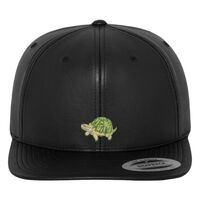 Full leather imitation snapback (6089FL) Vignette