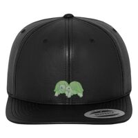 Full leather imitation snapback (6089FL) Vignette