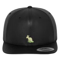 Full leather imitation snapback (6089FL) Vignette