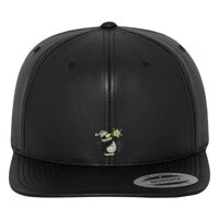 Full leather imitation snapback (6089FL) Vignette