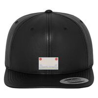 Full leather imitation snapback (6089FL) Vignette