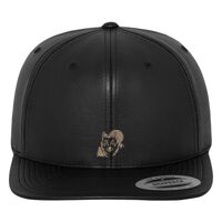 Full leather imitation snapback (6089FL) Vignette