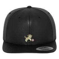 Full leather imitation snapback (6089FL) Vignette