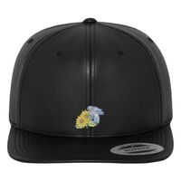 Full leather imitation snapback (6089FL) Vignette
