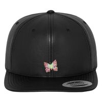 Full leather imitation snapback (6089FL) Vignette