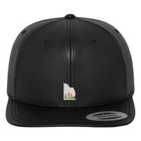 Full leather imitation snapback (6089FL) Vignette