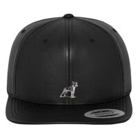 Full leather imitation snapback (6089FL) Vignette