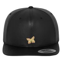 Full leather imitation snapback (6089FL) Vignette