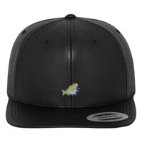Full leather imitation snapback (6089FL) Vignette